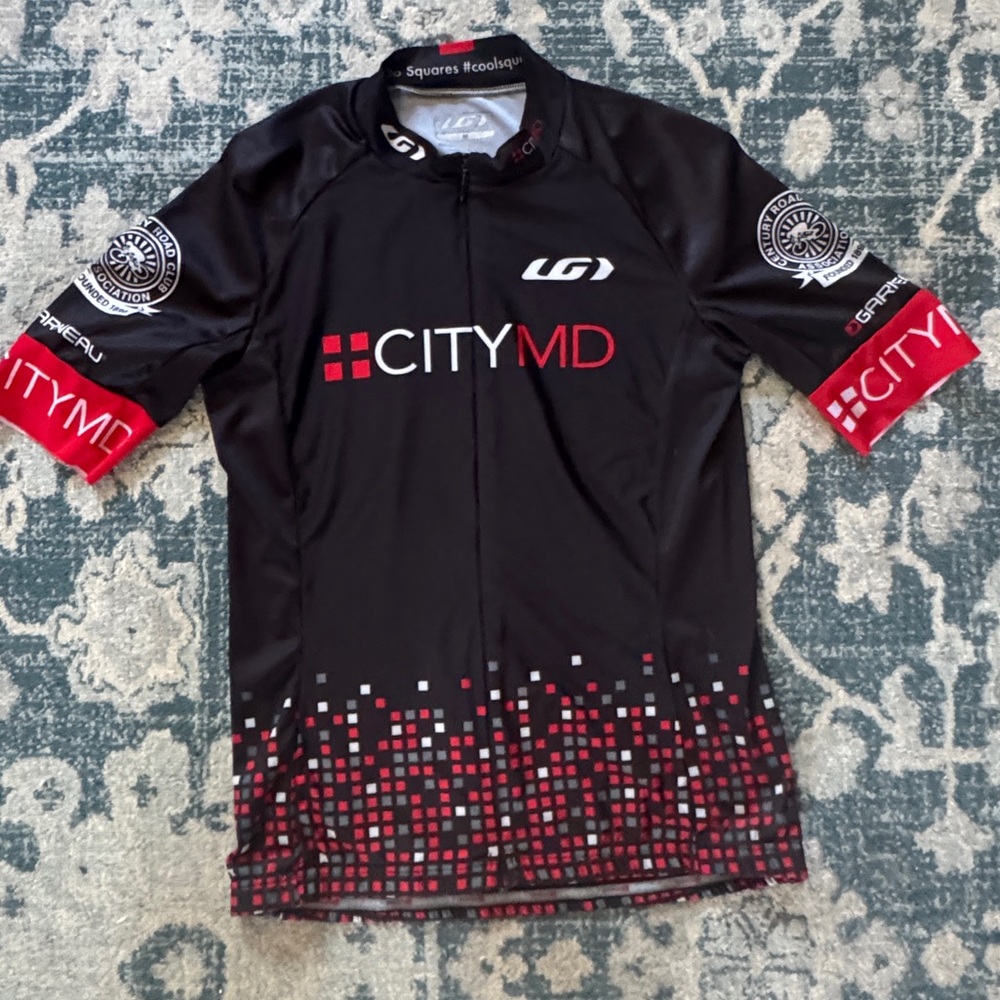 Louis Garneau City MD Full-zip SS Cycling Jersey Women’s Medium